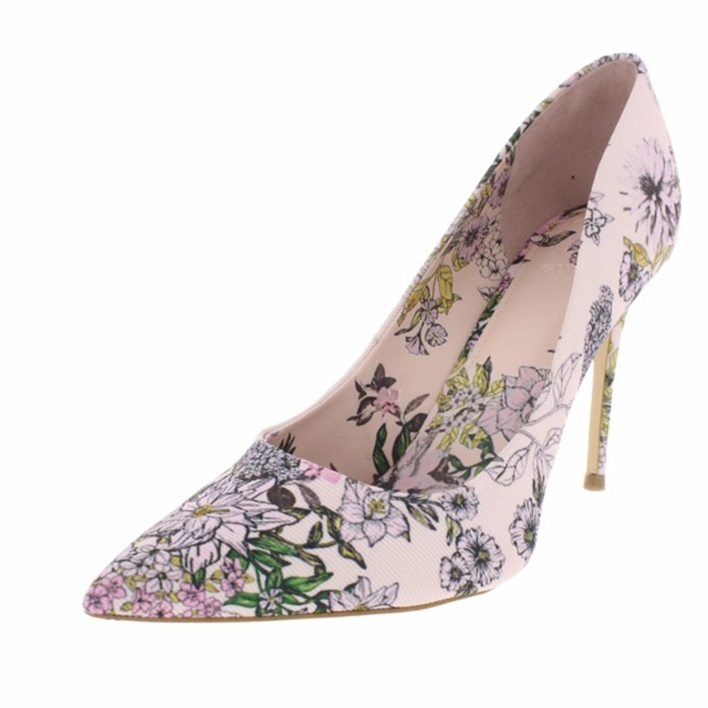 NIB Guess Braylea Floral Heels 7.5M